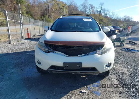 2009 Nissan Murano Le z USA, uszkodzony, nr VIN JN8AZ18W79W129327